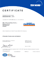 Certificate of Quality Management
