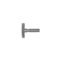 Knurled thumb screws, thin type