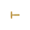 Knurled thumb screws, thin type