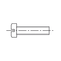 Slotted Cheese head screws
